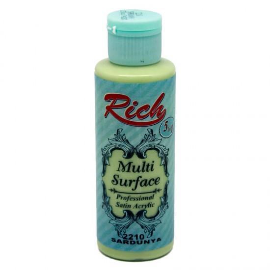 Rich Multi Surface Akrilik Boya 120 cc Sardunya 120-2210