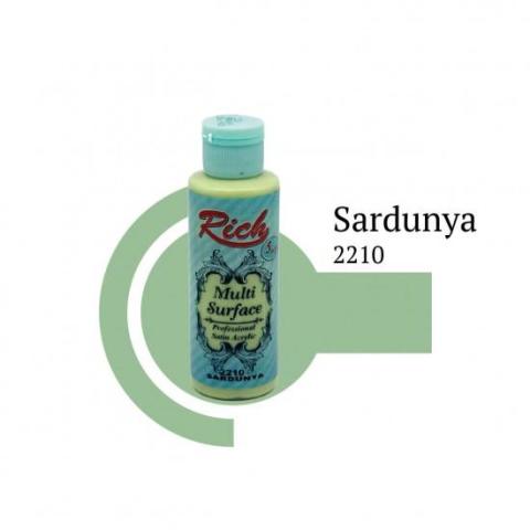 Rich Multi Surface Akrilik Boya 120 cc Sardunya 120-2210