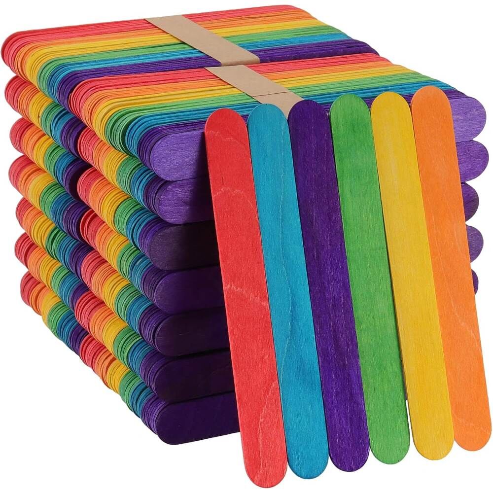 Colorbank Ahşap Çubuk Büyük Renkli 451997