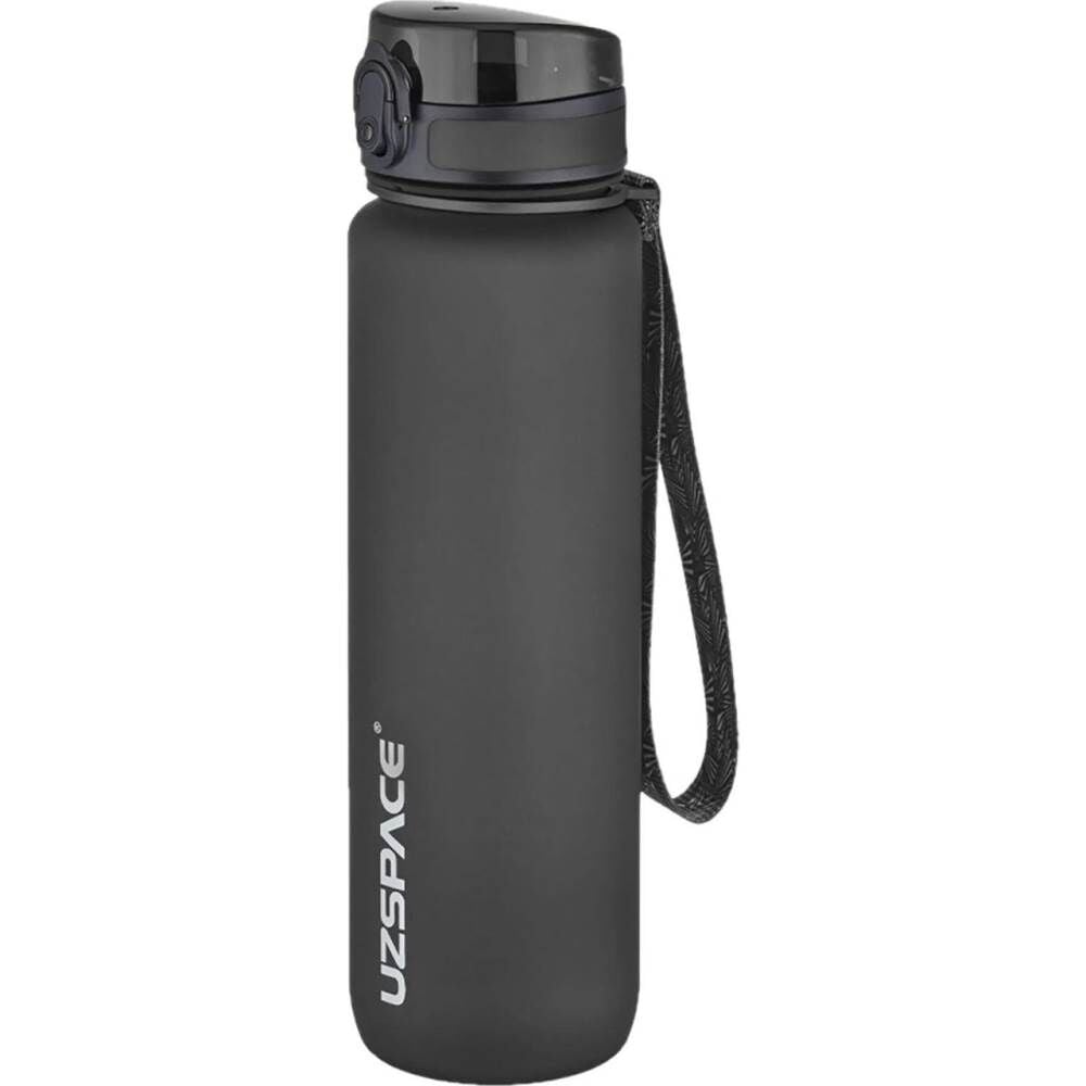 Uzspace Soft Touch 1000 ml Tritan Matara 3038-7 Siyah