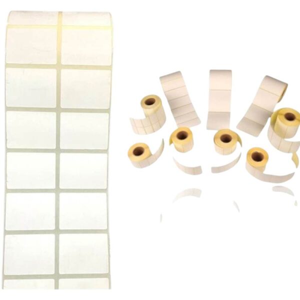 Termal Etiket 30x50 mm Yan Yana 2 li 2000 li