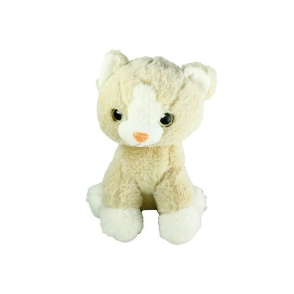 Vardem Peluş 23 cm 3 Asorti Oturan Kedi