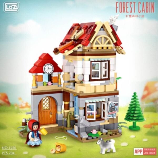 LOZ Masal Evi 704 Parça Blok Oyuncak LZ2125