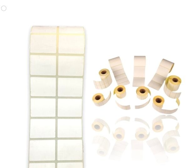 Pp Opak Etiket 40x30 mm Yan Yana 2 li 2000 li