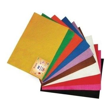 Ticon Yapışkanlı Keçe A4 10 Renk 247887