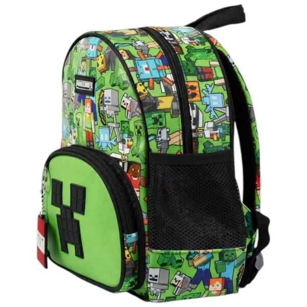Minecraft Logo Baskılı Suni Deri Anaokulu Çantası 26601