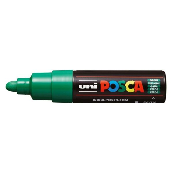 Uniball Posca Boyama Markörü PC-7M 4.5-5.5 mm Yeşil