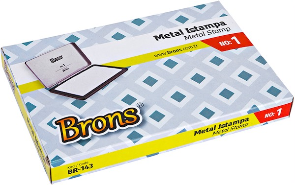 Brons Metal Istampa No:1 Br-143