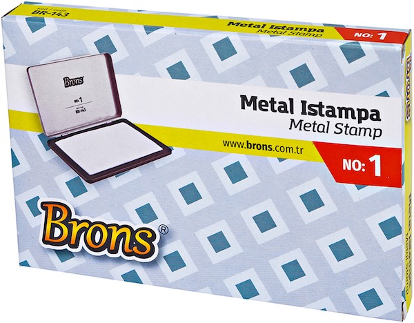 Brons Metal Istampa No:1 Br-143