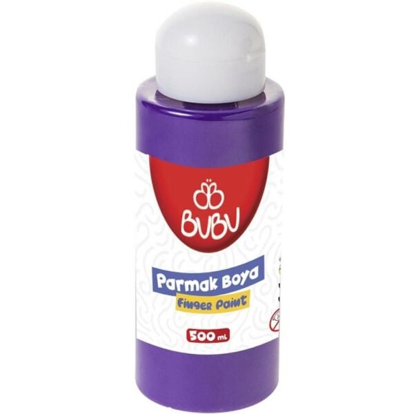 Bu-Bu Parmak Boya 500 Gr. Mor Bubu-Par009