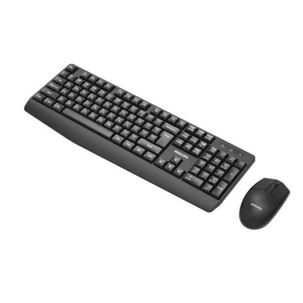 Philips SPT6337B Kablosuz Türkçe Q Klavye&Mouse Set Siyah