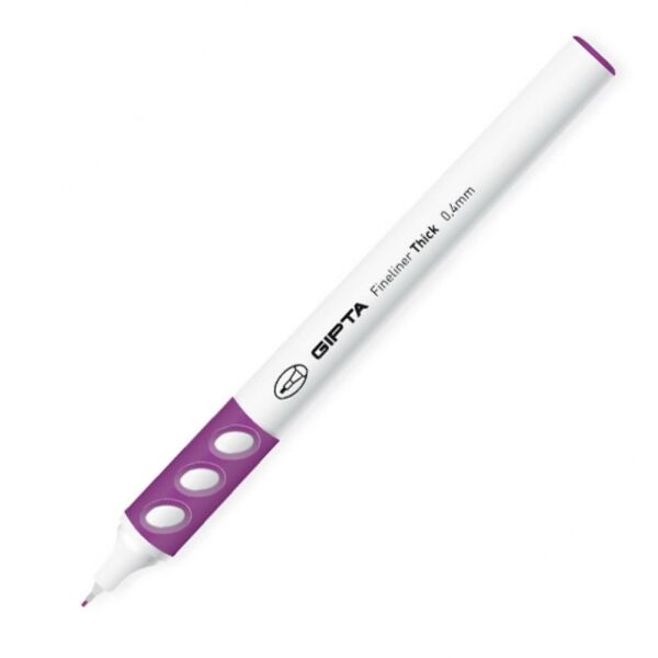 Gıpta Thick Fineliner Kalem 04 mm Lila K690-016