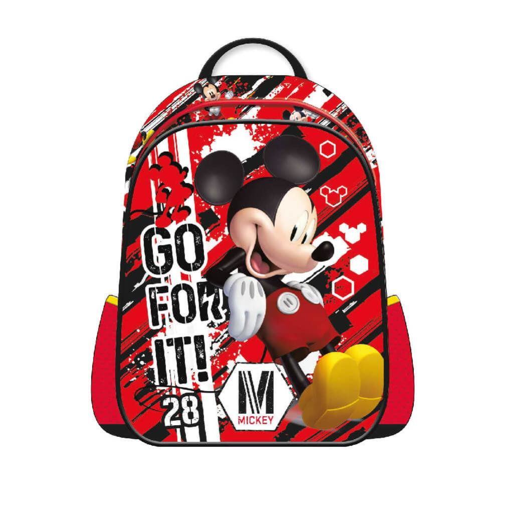 Mickey Mouse 42289 Ana Okulu Çantası Hawk Jr Go For İt