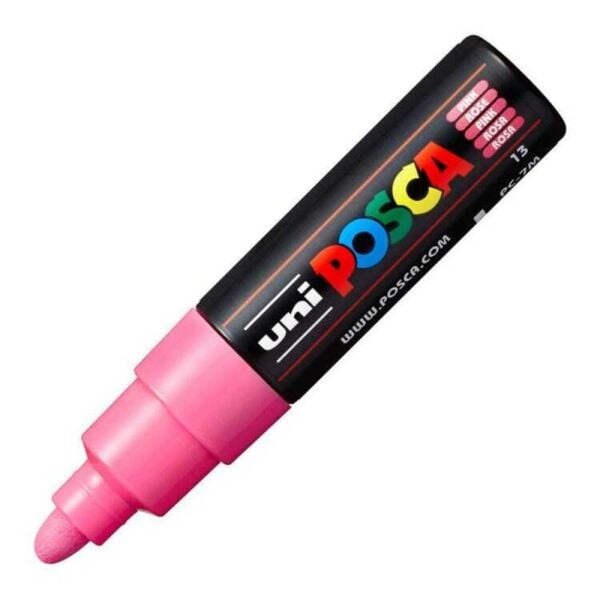 Uniball Posca Boyama Markörü PC-7M 4.5-5.5 mm Pembe
