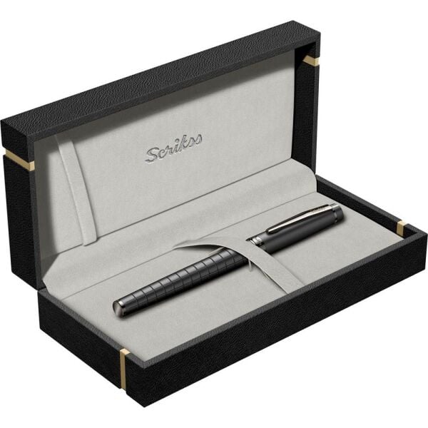 Scrikss 38 Mat Siyah M Uç Dolma Kalem