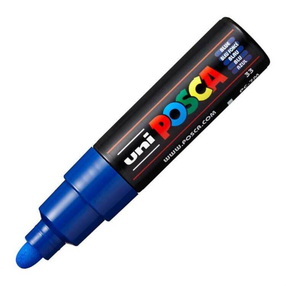 Uniball Posca Boyama Markörü PC-7M 4.5-5.5 mm Mavi