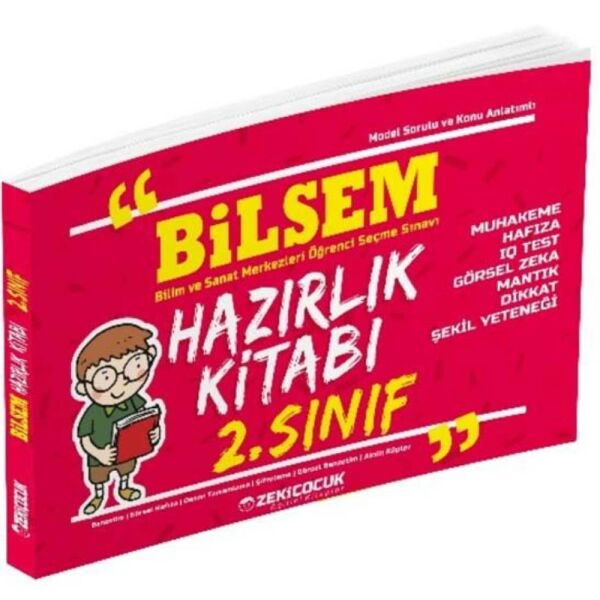 Zeki Çocuk 2.Sınıf Bilsem Hazırlık Kitabı