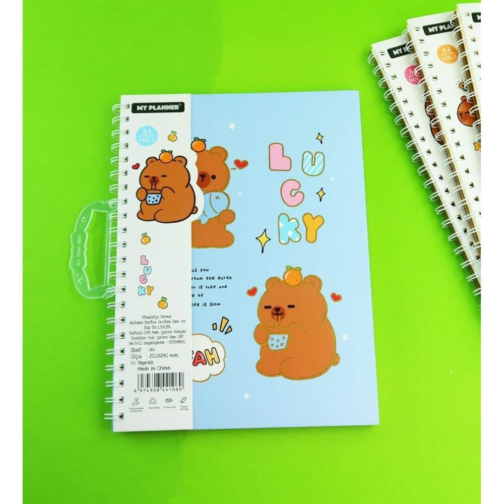 Bam A4 45 Yaprak 250 gr Spiralli Skechbook 1873