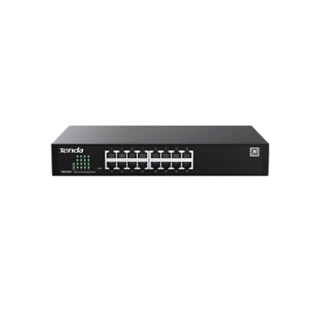Tenda TEG2216D 16 Port 10-100-1000 Switch Cloud Yönetilebilir Çelik Kasa Switch