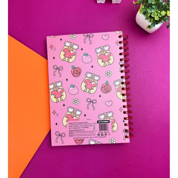 Capybara Fiyonk Spiralli Konuşan Ajanda 1323