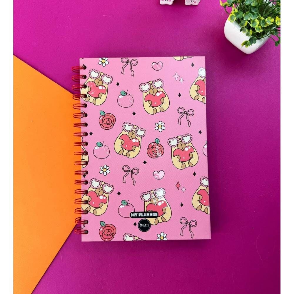 Capybara Fiyonk Spiralli Konuşan Ajanda 1323