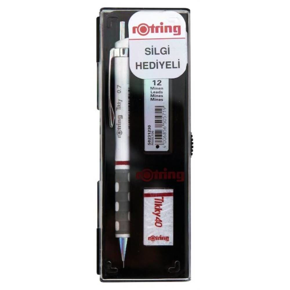 Rotring Versatil Kalem Tıkky Okul Seti 0.7 Beyaz