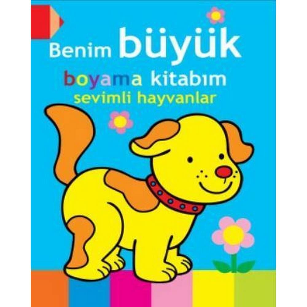 Benim Büyük Boyama Kitabım Sevimli Hayvanlar