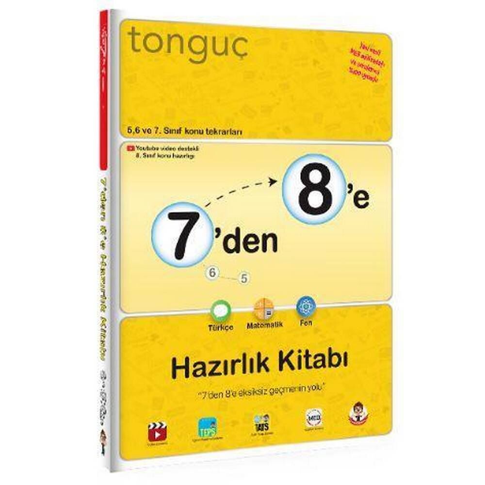 Tonguç 7.Sınıf 7 den 8 e Hazırlık  Kitabı