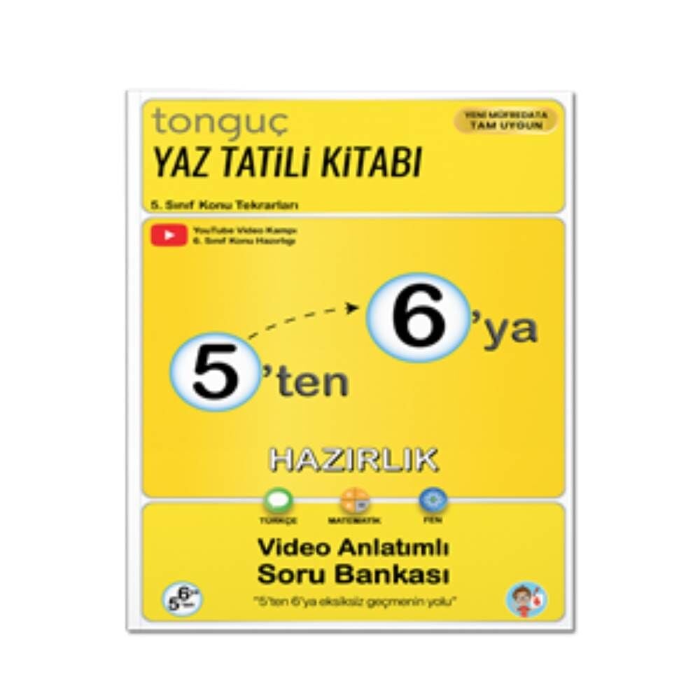 Tonguç 5.Sınıf 5 ten 6 ya Hazırlık Kitabı
