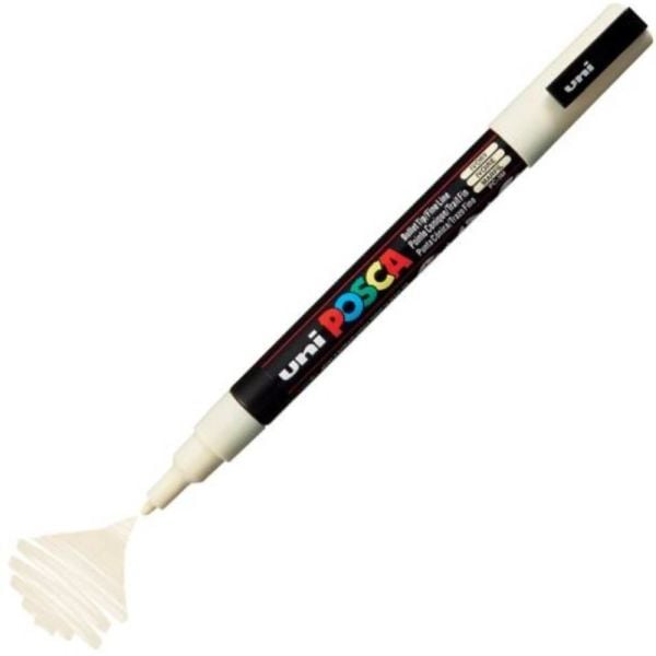 Uniball Posca Boyama Markörü PC-3M 09-1.3 mm Fildişi