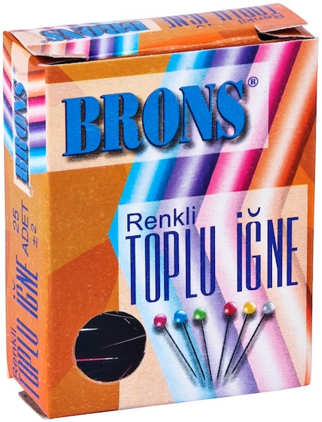 Brons Topluiğne Renkli Başlıklı Br-358