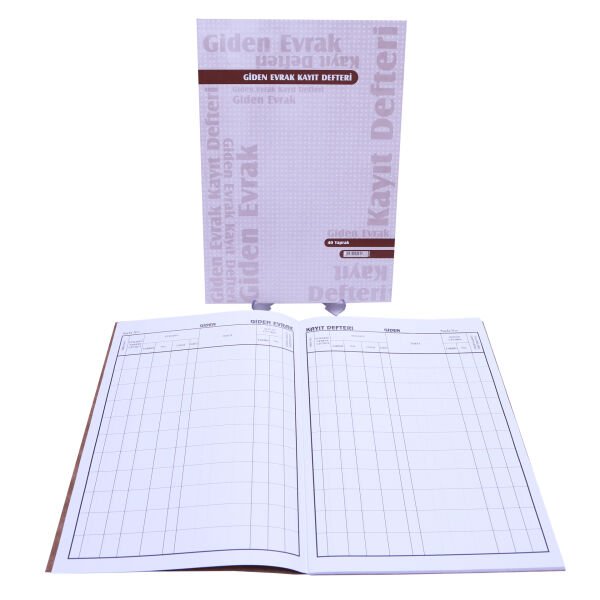 Özkan Giden Evrak Kayıt Defteri 40 Yaprak M0914