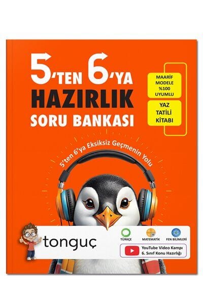 Tonguç 5.Sınıf 5 ten 6 ya Hazırlık Kitabı