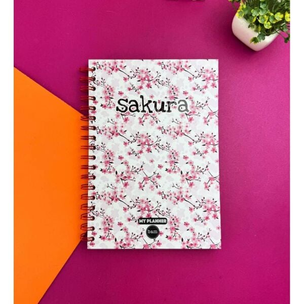 My Planner 1319 Sakura Spiralli Konuşan Ajanda
