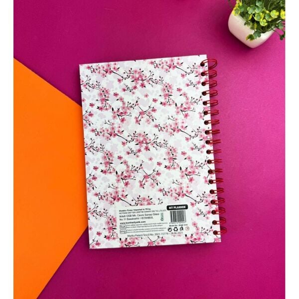 My Planner 1319 Sakura Spiralli Konuşan Ajanda