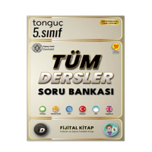 Tonguç 5.Sınıf Tüm Dersler Soru Bankası Fijital Kitap