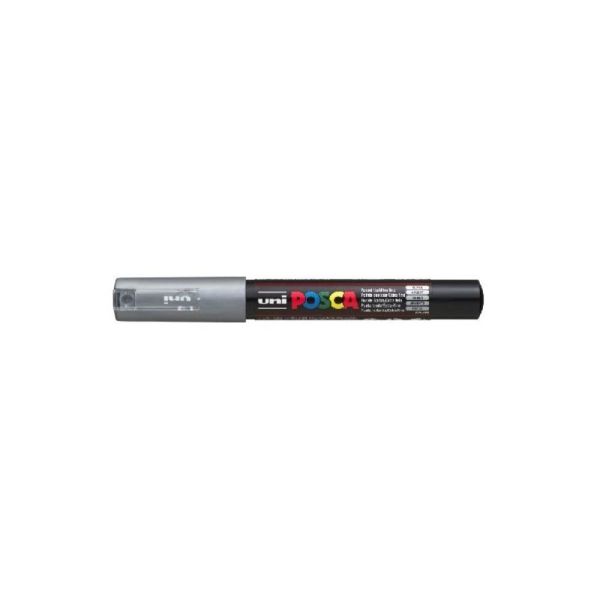 Uniball Posca Boyama Markörü PC-1M 07 mm Gümüş