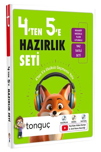 Tonguç 4.Sınıf 4 ten 5 e Hazırlık Seti