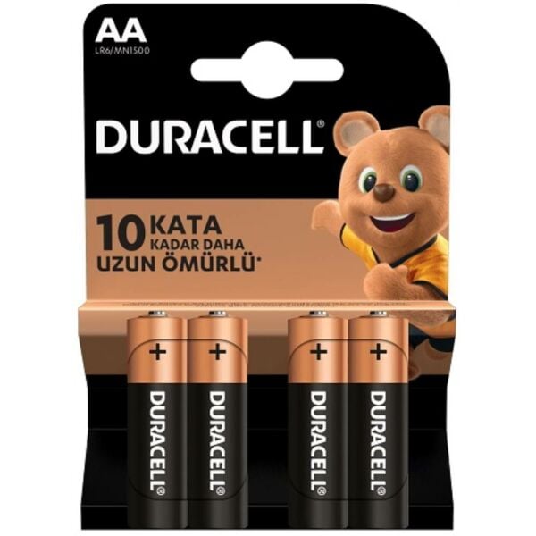 Duracell Pil 4 Lü Aa Kalem
