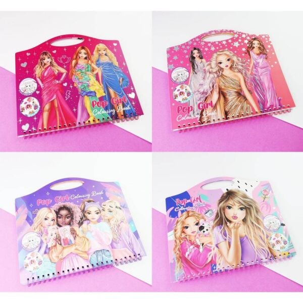 Bam Pop Gril Boyama Kitabı 2163