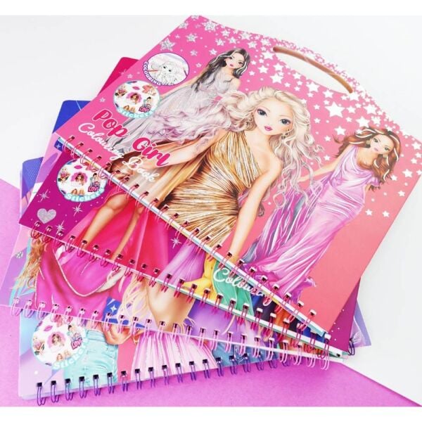 Bam Pop Gril Boyama Kitabı 2163