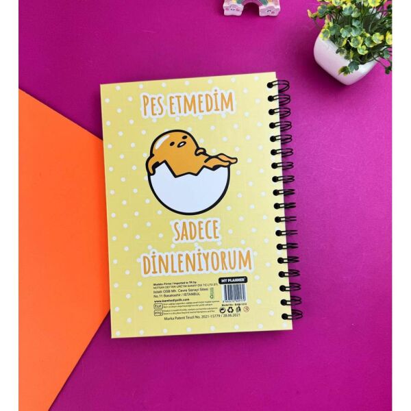 My Planner 1312 Pes Etmedim Sadece Dinliyorum Spiralli Konuşan Ajanda