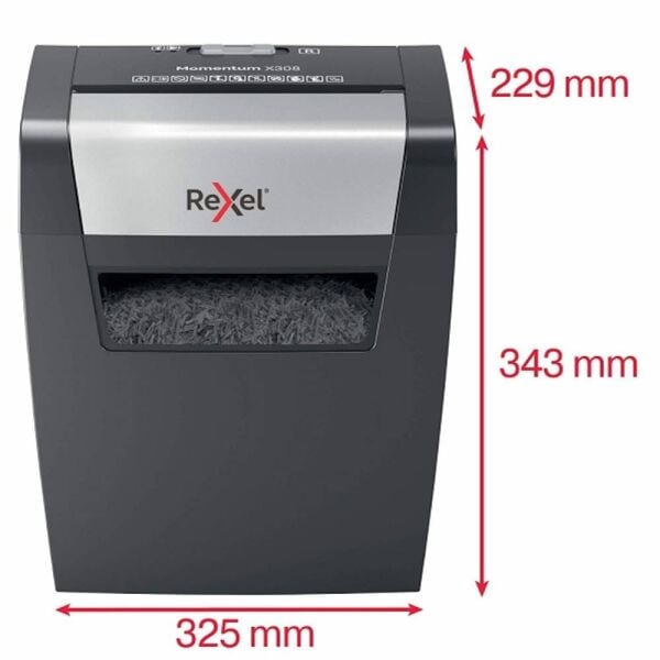Rexel Evrak İmha Makinesi Momentum X308 2104570Eu