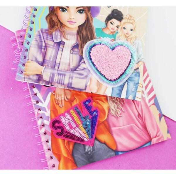 Bam Pop Gril Spiralli Boyama Kitabı 2165