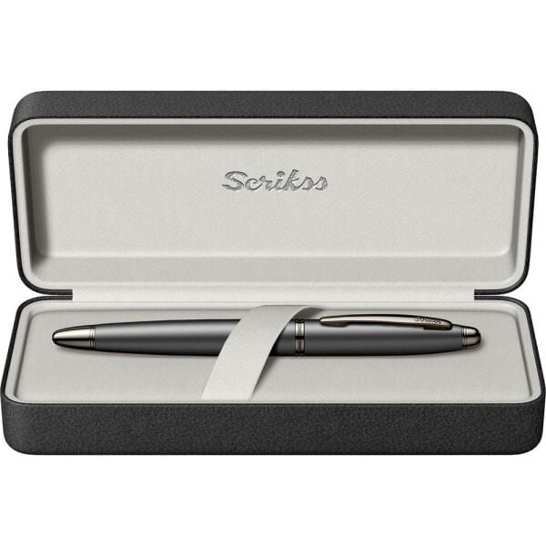 Scrikss 88 Mat Siyah M Uç Dolma Kalem
