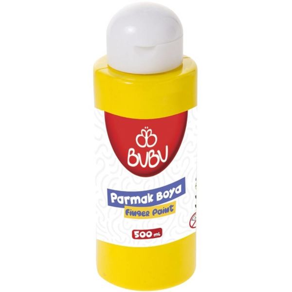 Bu-Bu Parmak Boya 500 Gr. Sarı Bubu-Par004