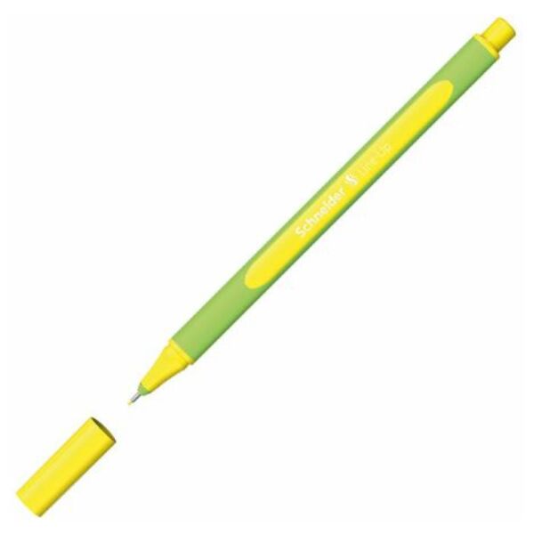 Schneider Line-Up Fiber Uçlu Kalem Sarı 191006