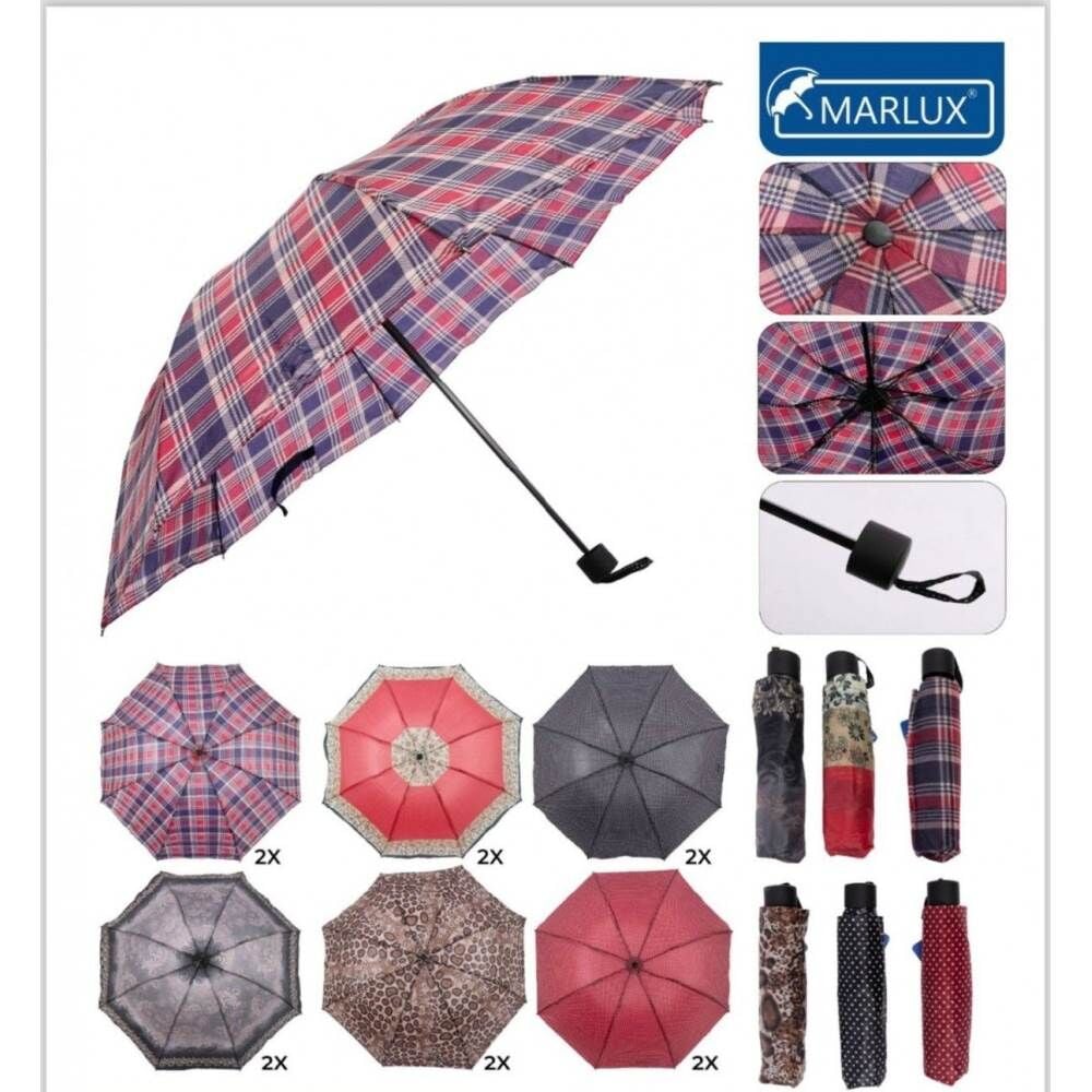 Marlux 8 Telli Yarasa Model Bayan Şemsiye SM-296L
