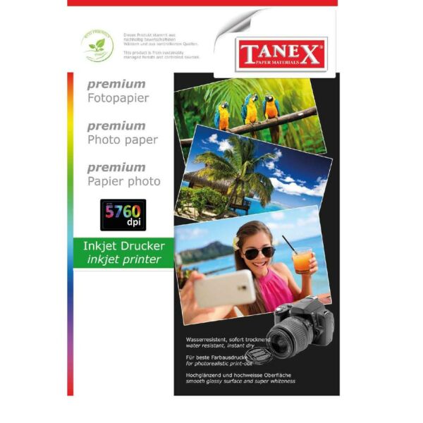 Tanex Fotoğraf Kağıdı A4 240G 20 Li Hc240g-20