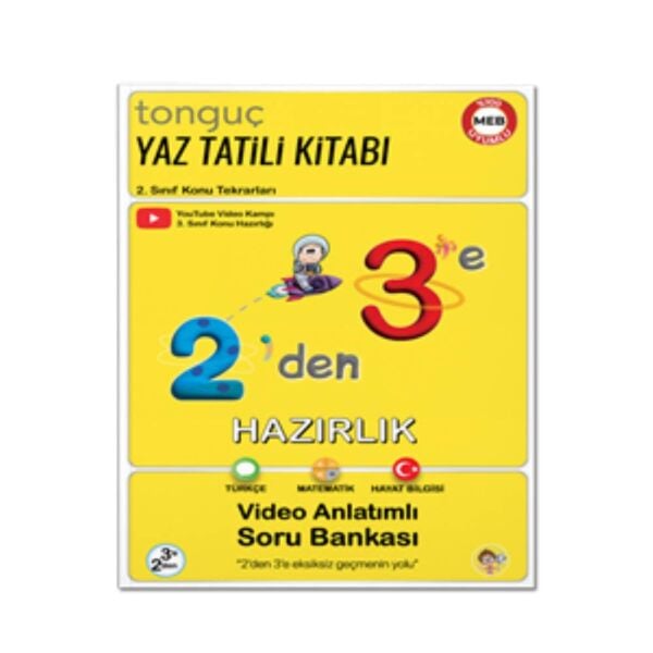 Tonguç 2.Sınıf 2 den 3 e Hazırlık Kitabı